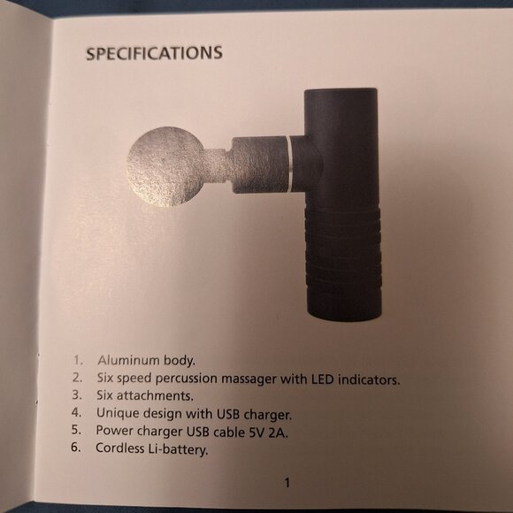 BODY MESSAGER WITH LED NEW - Picture 1 of 2